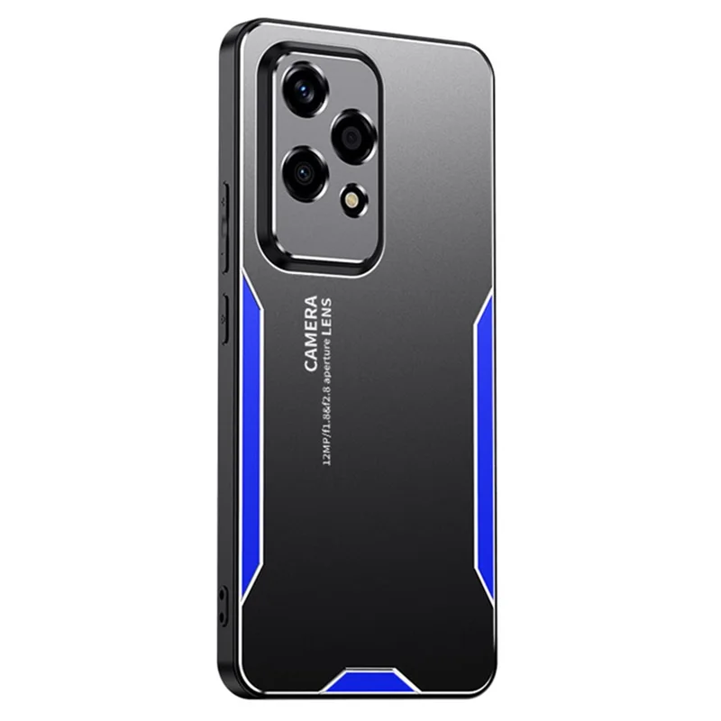 For Honor 200 Lite Case Aluminium Alloy TPU PC Mobile Phone Cover - Blue