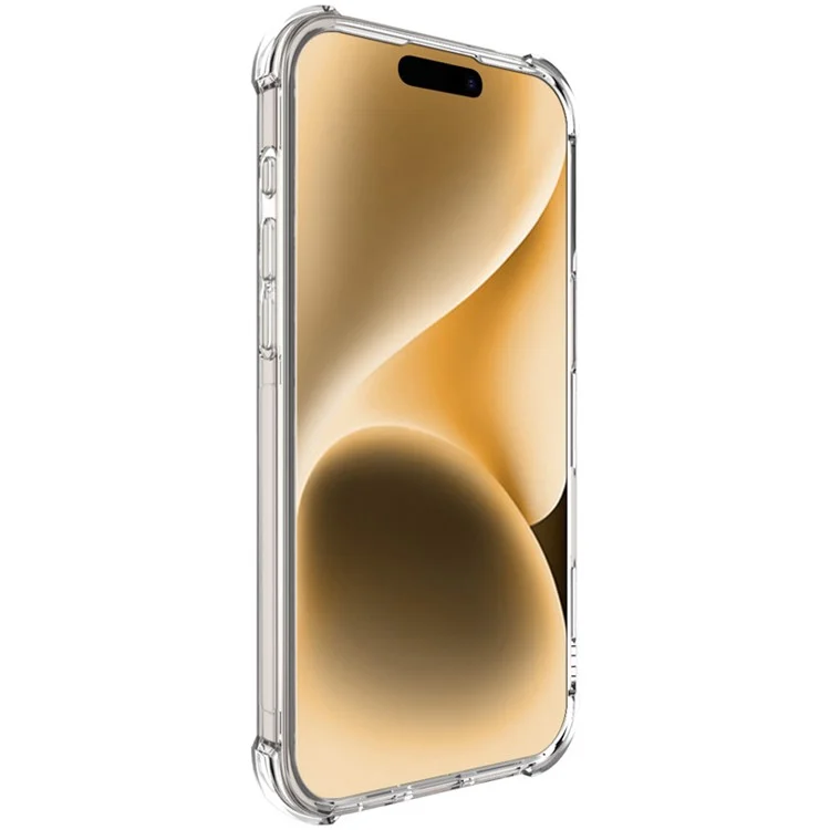 Étui pour iPhone 16 Pro Max IMAK TPU Airbag Coins Anti-Chute - Transparent