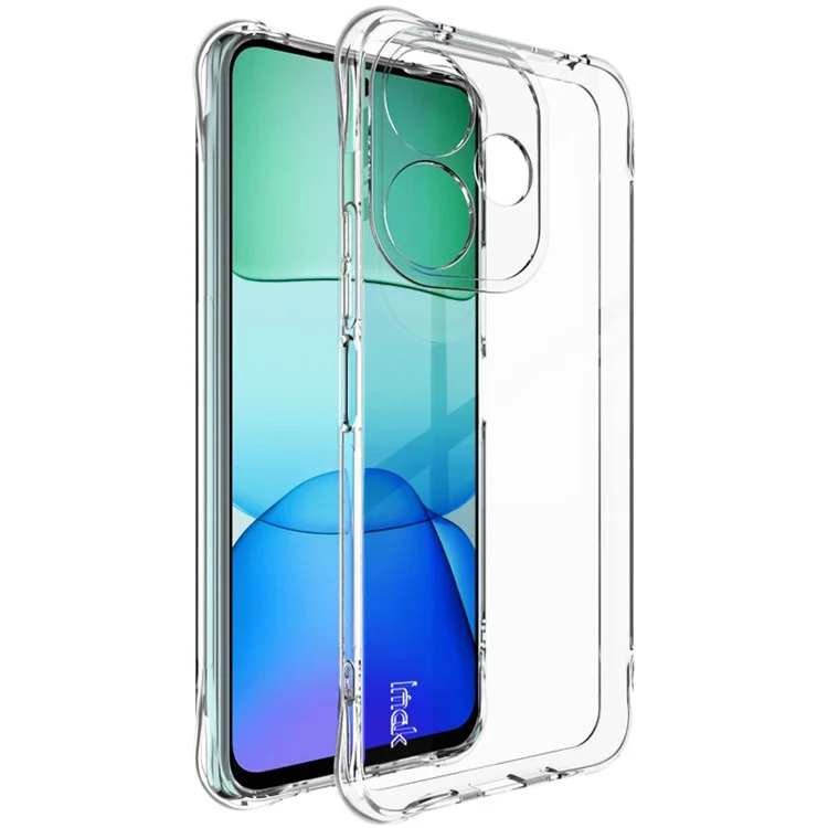 IMAK para Xiaomi Redmi 13 5G / 13 4G / Note 13R 5G / Poco M6 4G Funda Móvil Funda de TPU Cobertura de Aire-Guard Esquinas - Transparente