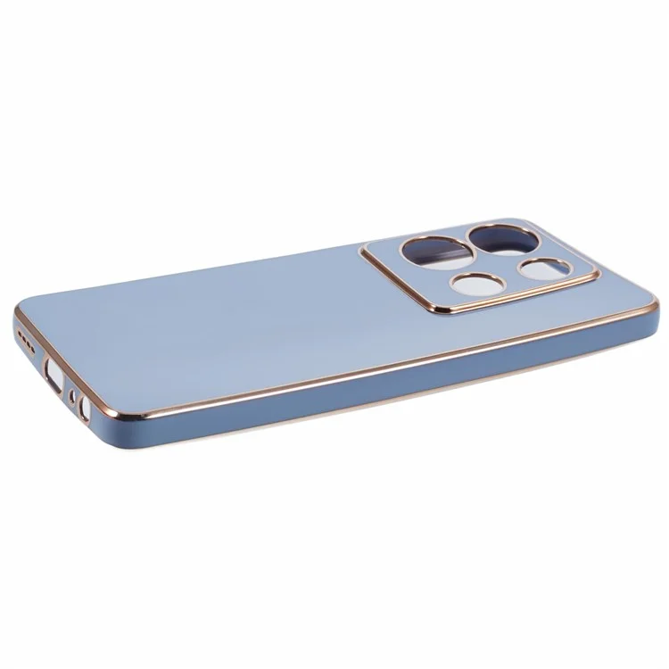 Für Infinix Note 30 5G Case Soft TPU Back Cover 6D Electroplating - Blau