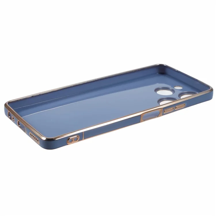 Para TECNO Spark 10 Pro Case Astronauta Suporte TPU Capa de Telefone Proteção da Câmera - Azul