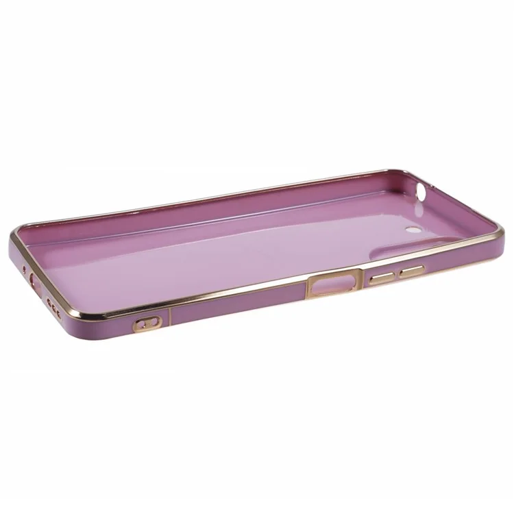 For Xiaomi Redmi 13C 4G / Poco C65 4G Case 6D Electroplating TPU Soft Back Cover - Purple