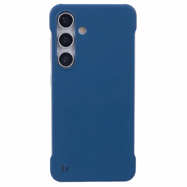 For Samsung Galaxy S24+ Case Frameless Hard PC Anti-Scratch Phone Cover - Sapphire