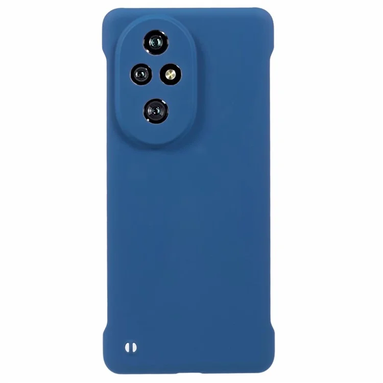 For Honor 200 Pro 5G Frameless Case Hard PC Slim Minimalist Phone Cover Skin-touch - Sapphire