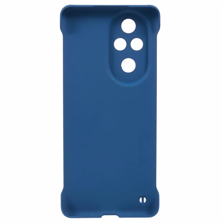 For Honor 200 Pro 5G Frameless Case Hard PC Slim Minimalist Phone Cover Skin-touch - Sapphire