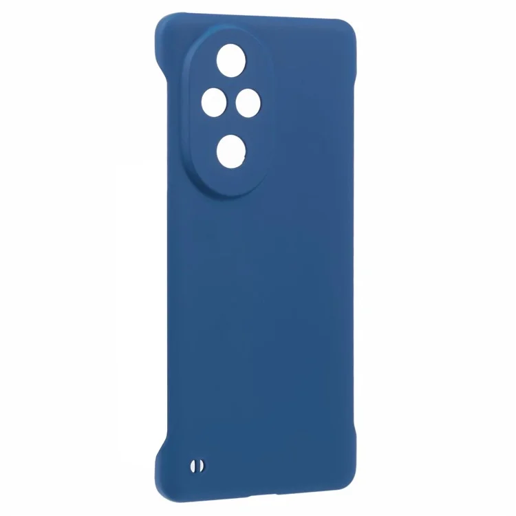 For Honor 200 Pro 5G Frameless Case Hard PC Slim Minimalist Phone Cover Skin-touch - Sapphire