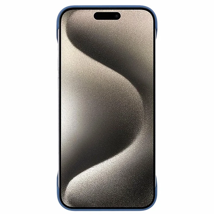 Pour iPhone 14 Pro Case Hard PC Borderless Protector Back Phone Cover - Saphir