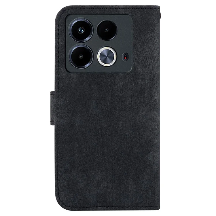 Per Infinix Note 40 Custodia Portafoglio per Telefono Simpatico Stampa Tigre Custodia a Portafoglio in Pelle - Nero