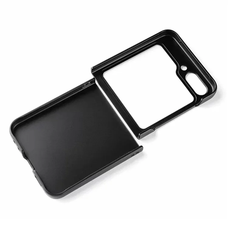 Per Samsung Galaxy Z Flip6 5G Custodia Rigida PC Cover Telefonica a Due Pezzi - Nero
