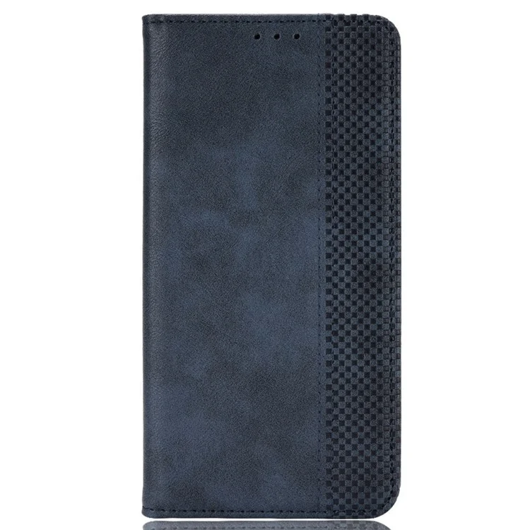 Для Oppo A80 5G / A3 Pro (Global) 5G / K12x 5G (Индия) / A3x 5G (Китай) Чехол из искусственной кожи с бумажником Чехол для телефона со стойкой и окошком - Синий