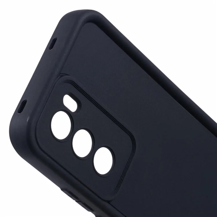 Per Oppo Reno12 5G (Globale) Custodia TPU Soft Phone Cover Rinforzata Antiurto - Nero