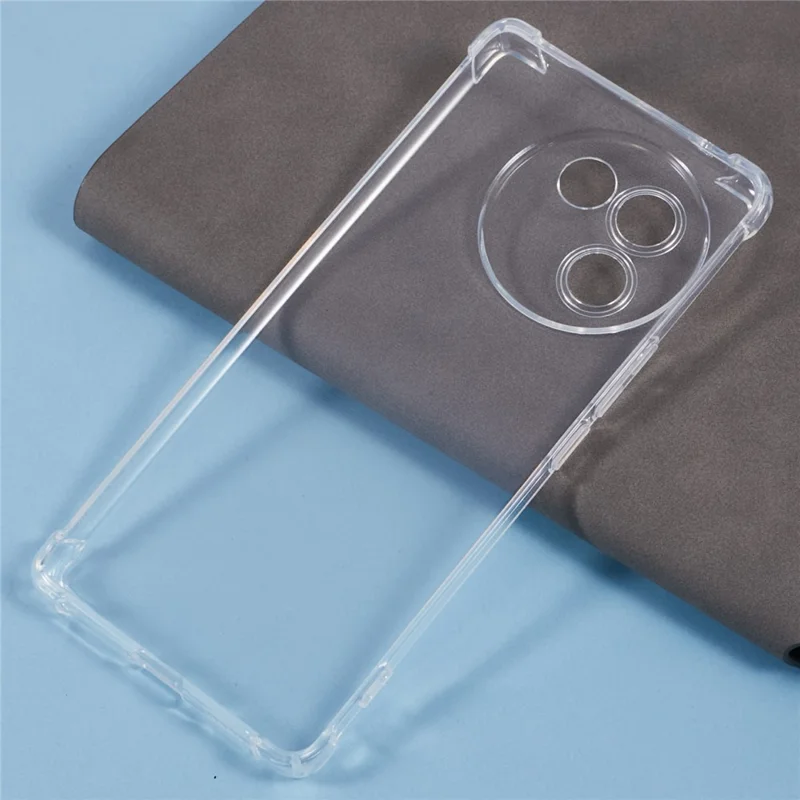 For vivo V30e 5G Case Enhanced Four Corner Clear TPU Phone Cover 