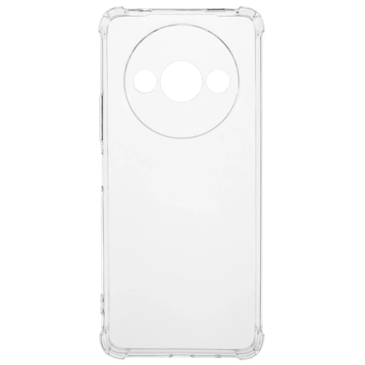 For Xiaomi Redmi A3 / Poco C61 4G Cover Reinforced Four Corner Clear TPU Phone Case