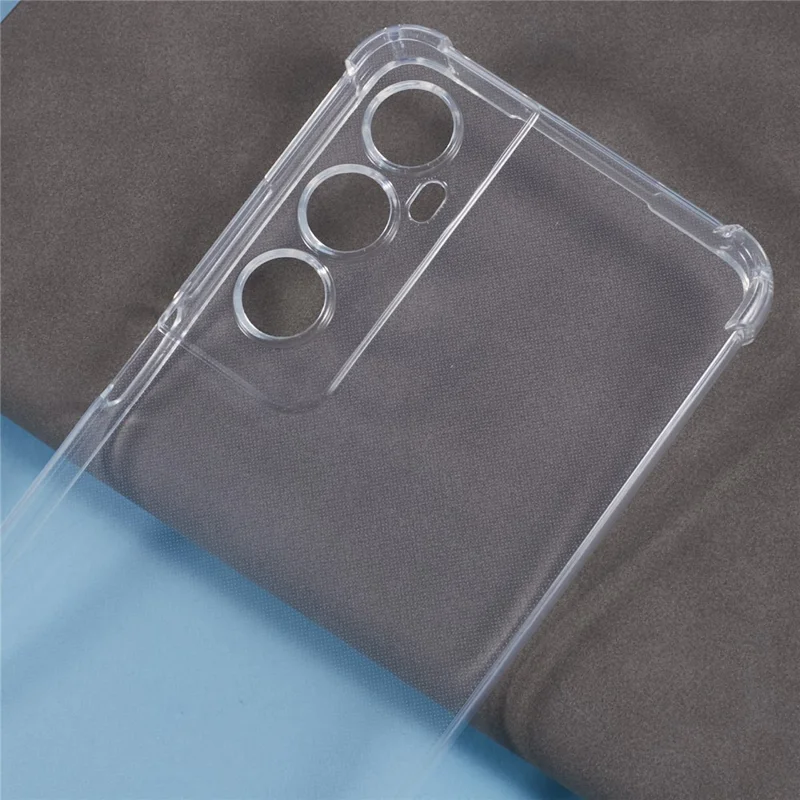 For Realme C65 4G Phone Case Reinforced Four Corner Anti-Drop Clear TPU Cover