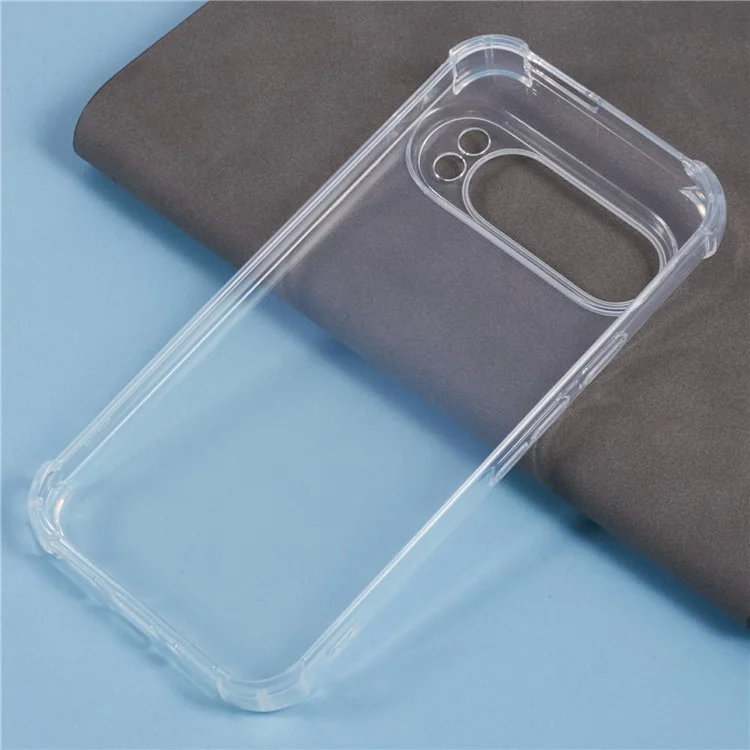 Per Google Pixel 9 Cover Rinforzo agli Angoli Anti-Urto TPU Custodia Trasparente per Cellulare
