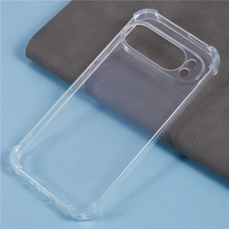 Per Google Pixel 9 Cover Rinforzo agli Angoli Anti-Urto TPU Custodia Trasparente per Cellulare