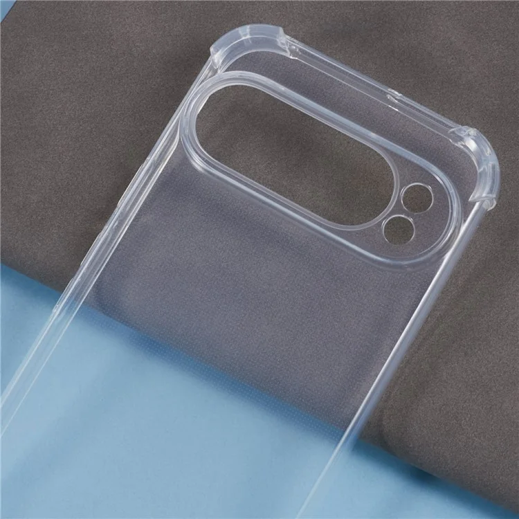Per Google Pixel 9 Cover Rinforzo agli Angoli Anti-Urto TPU Custodia Trasparente per Cellulare