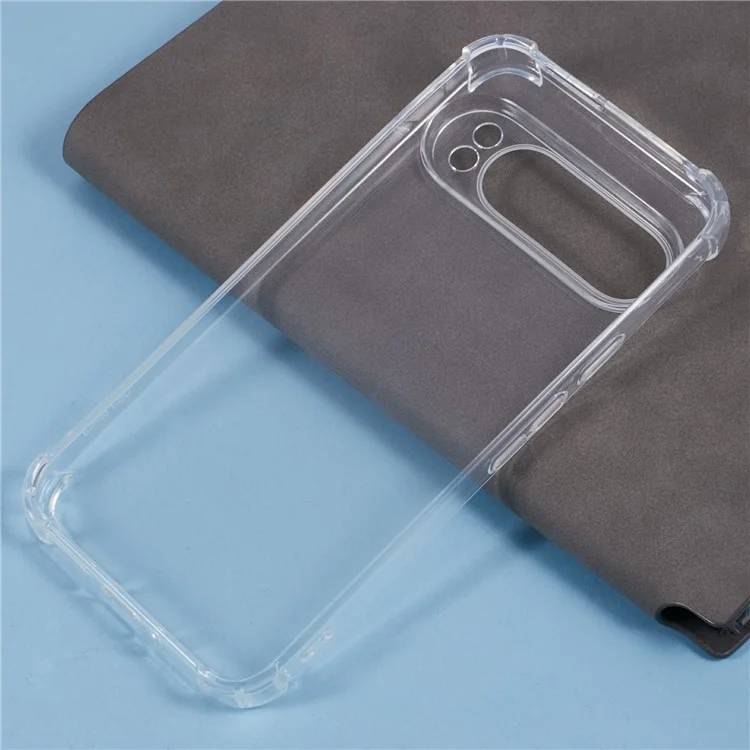 Per Google Pixel 9 Pro XL Custodia per telefono Thicken Four Corner Anti-Fall Clear TPU Cover