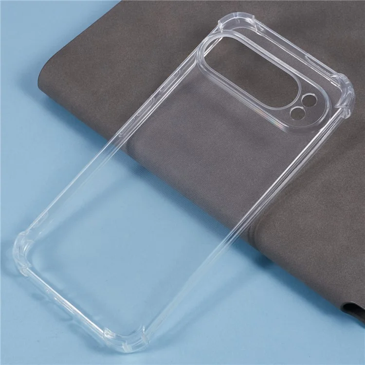 Per Google Pixel 9 Pro XL Custodia per telefono Thicken Four Corner Anti-Fall Clear TPU Cover