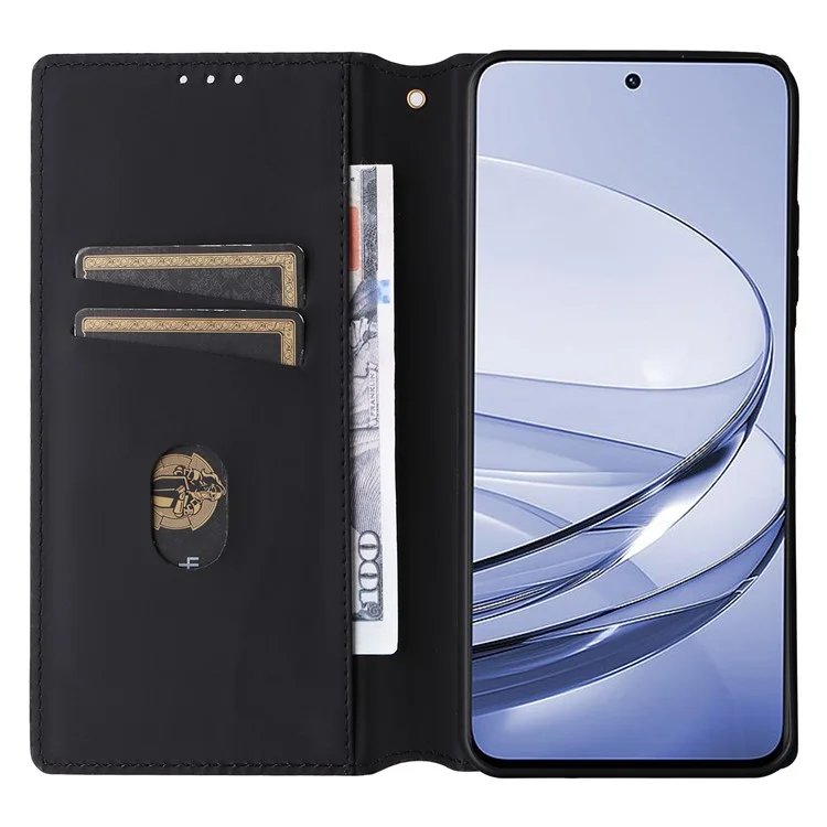 For ZTE Axon 60 (ZTE Blade V60) Case Leather Wallet Phone Cover Rhombus Imprinted - Silver
