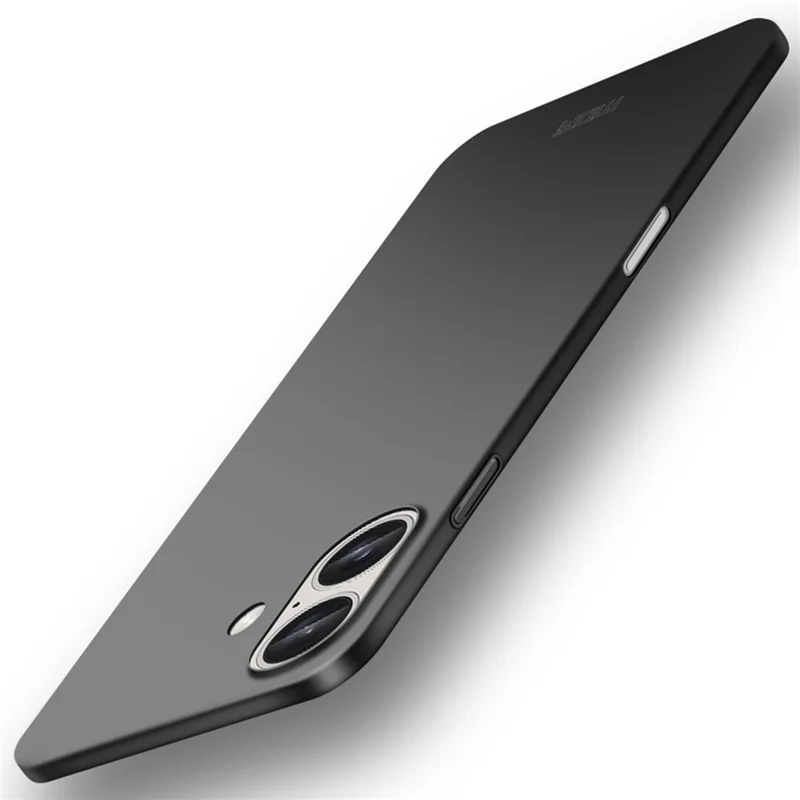 MOFI Shield Matte Series per iPhone 16 Case Ultra Slim PC Protective Cover - Nero