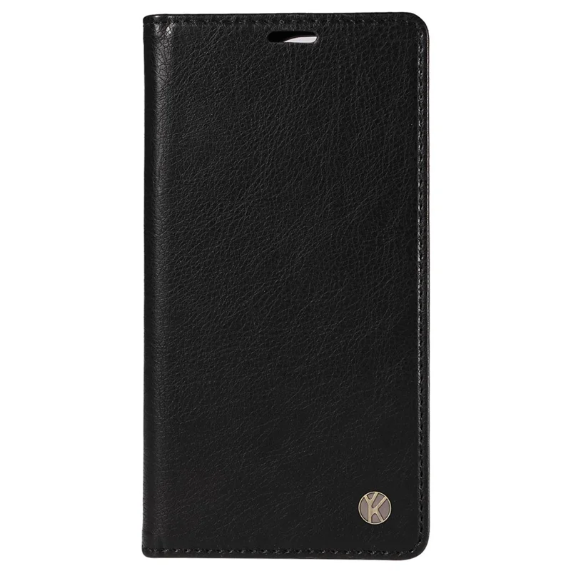 YIKATU YK-006 For Oppo Reno12 Pro 5G (Global) / (China) Wallet Phone Case Litchi Texture Leather Cover - Black