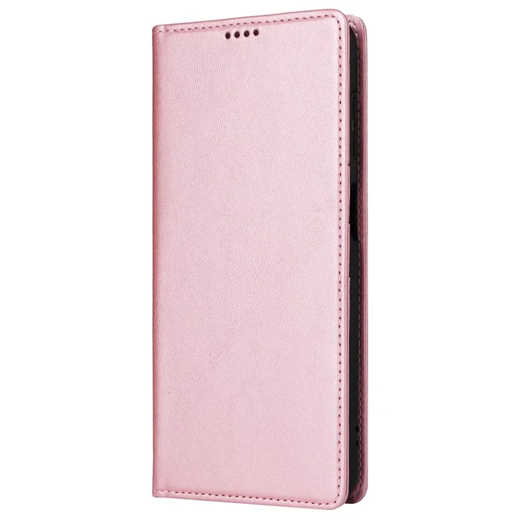 Per Samsung Galaxy A13 4G / A13 5G / A04s 4G / A04 4G / M13 5G Custodia in Pelle con Blocco RFID Portafoglio Cover per Telefono - Rosa
