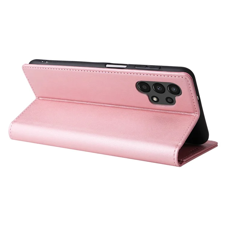 Per Samsung Galaxy A13 4G / A13 5G / A04s 4G / A04 4G / M13 5G Custodia in Pelle con Blocco RFID Portafoglio Cover per Telefono - Rosa