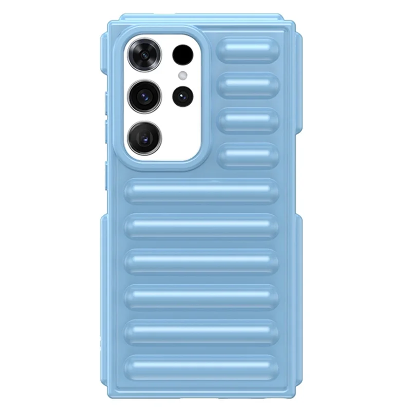 Capsule Series for Samsung Galaxy S23 Ultra Phone Case Anti-Collision TPU Cover - Blue