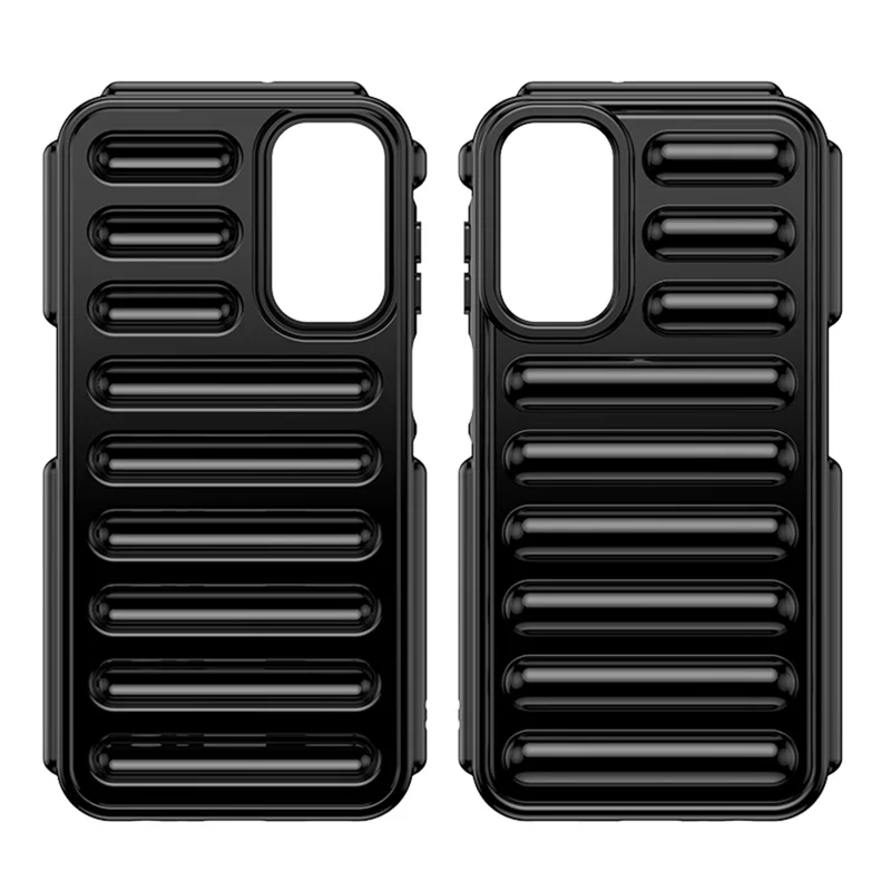 Capsule Series for Samsung Galaxy A15 4G TPU Phone Case Anti-Collision Cover - Black