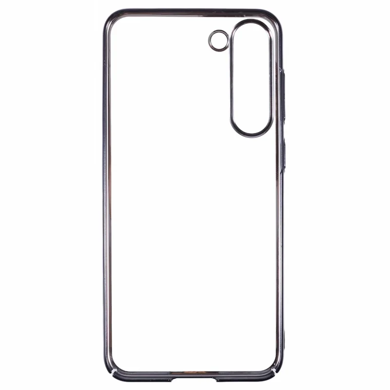 X-LEVEL Dla Samsung	Galaxy S23+ Case Przezroczysta Twarda Obudowa PC - Czarny