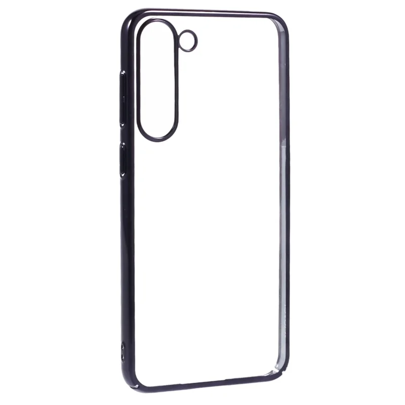 X-LEVEL Dla Samsung	Galaxy S23+ Case Przezroczysta Twarda Obudowa PC - Czarny