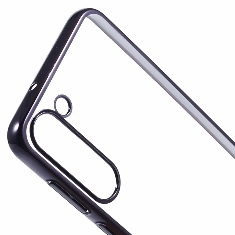 X-LEVEL Dla Samsung	Galaxy S23+ Case Przezroczysta Twarda Obudowa PC - Czarny