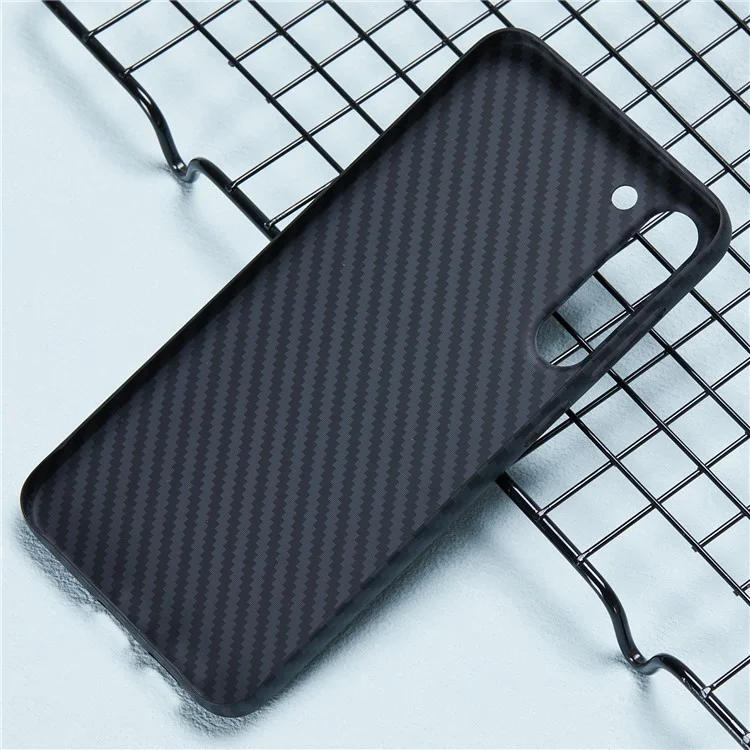 X-LEVEL For Samsung Galaxy S23 Case Carbon Fibre Texture Hard PC Dropproof Cover
