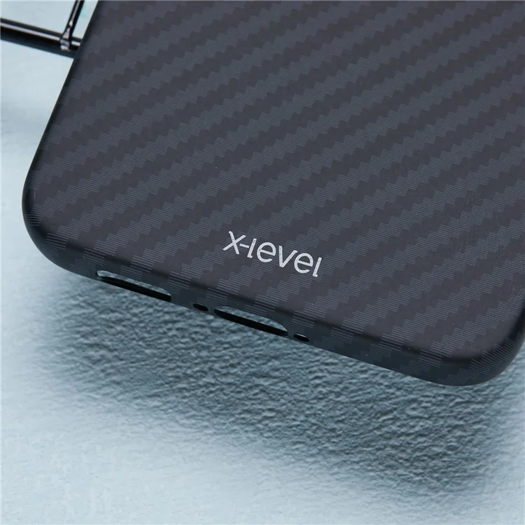 X-LEVEL For Samsung Galaxy S23 Case Carbon Fibre Texture Hard PC Dropproof Cover