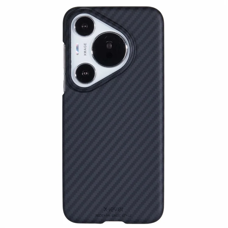 X-LEVEL для Huawei Pura 70 Pro / Pura 70 Pro+ Чехол Дизайн из углеродного волокна Жесткий чехол PC