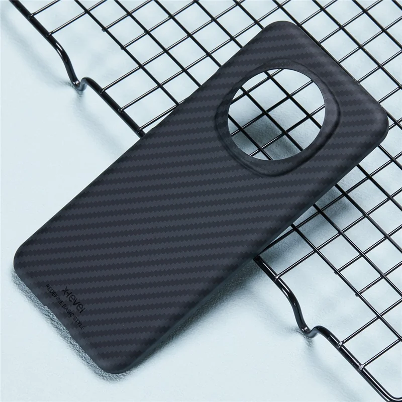 X-LEVEL For Honor Magic6 5G Case Carbon Fiber Texture Sturdy PC Phone Cover