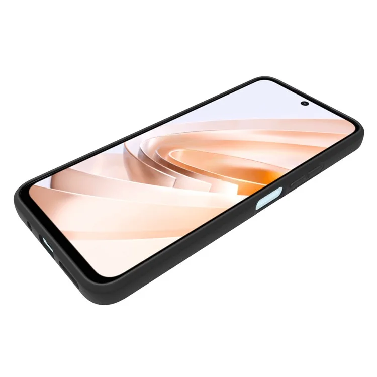 10Pcs / Pack for Xiaomi Redmi Note 13R 5G Case Protective Phone Cover with Matte Finish - Black