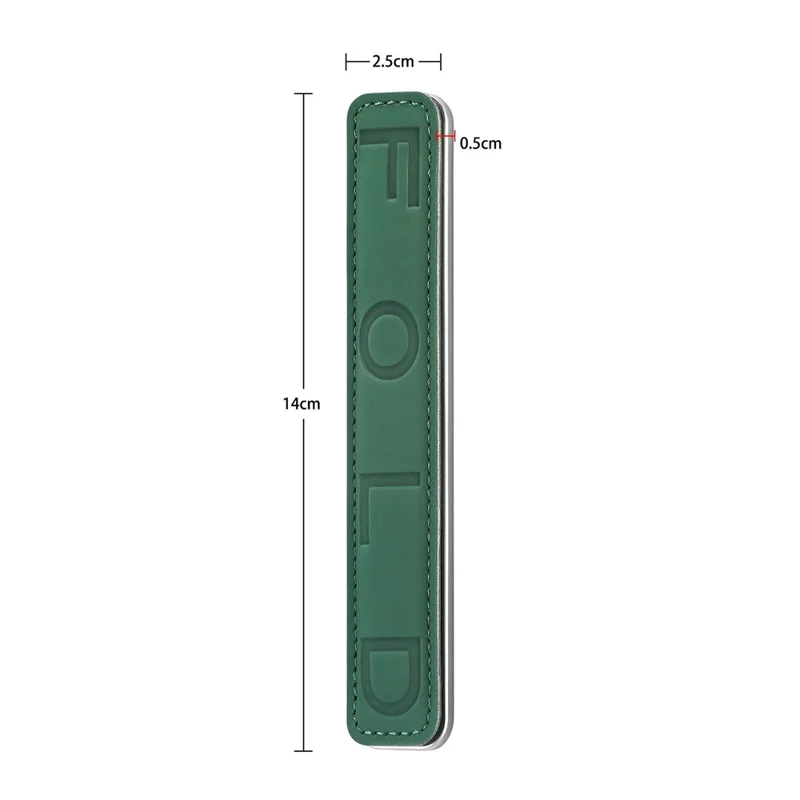 SP-03 PU Leather Phone Back Wrist Band Anti-Loss Adhesive Strap - Black