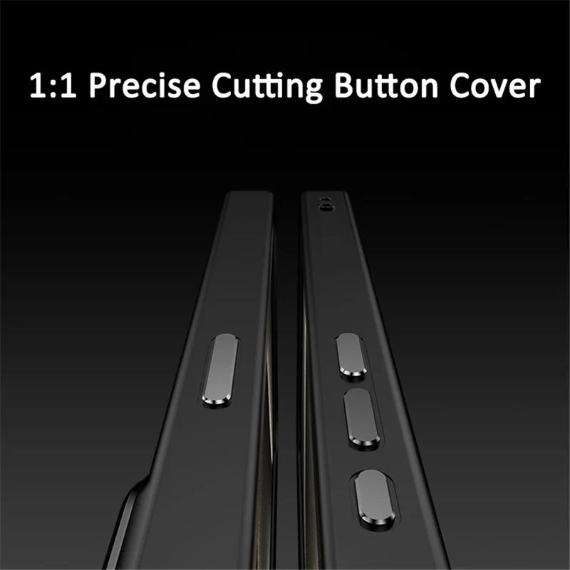 For iPhone 15 Pro Max Magnetic Case PC+TPU Phone Cover Rotating Metal Kicktand, Lens Protector - Blue