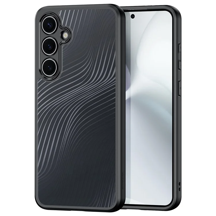 Dux Ducis Aimo -serie Für Samsung Galaxy S24 fe Case Matt TPU+PC -abdeckung (reichweite Zertifizierung) - Schwarz