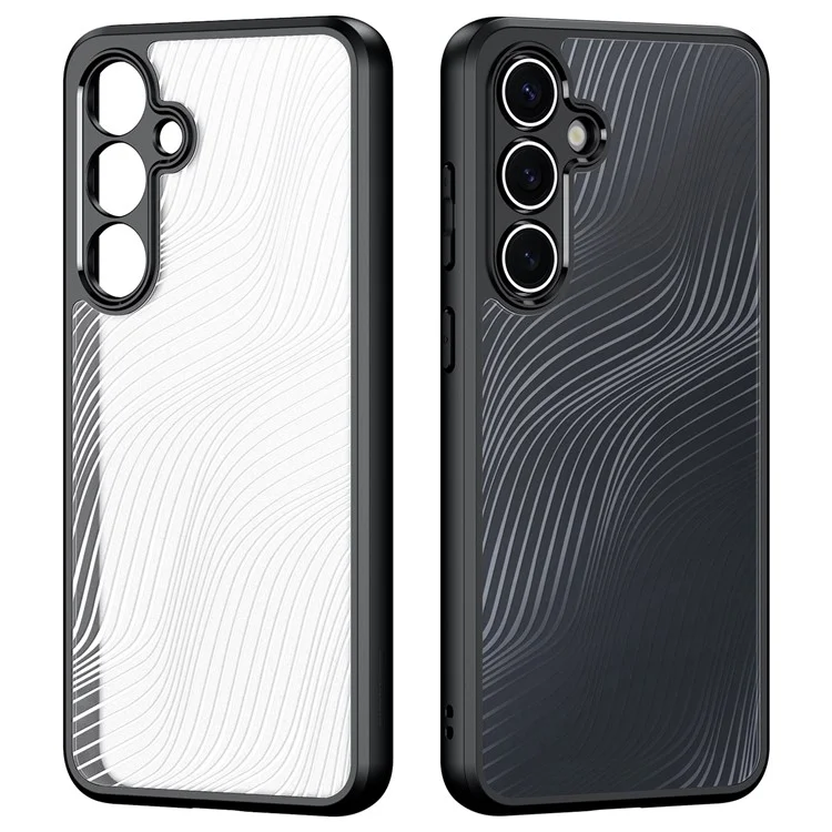 Dux Ducis Aimo -serie Für Samsung Galaxy S24 fe Case Matt TPU+PC -abdeckung (reichweite Zertifizierung) - Schwarz