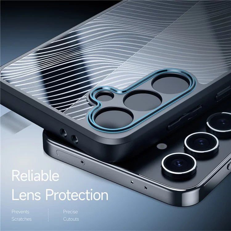 Dux Ducis Aimo -serie Für Samsung Galaxy S24 fe Case Matt TPU+PC -abdeckung (reichweite Zertifizierung) - Schwarz