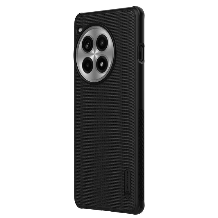 NILLKIN Super Frosted Shield Pro Per OnePlus Ace 3 Pro 5G Custodia Matte PC+TPU Cover Telefono - Nero