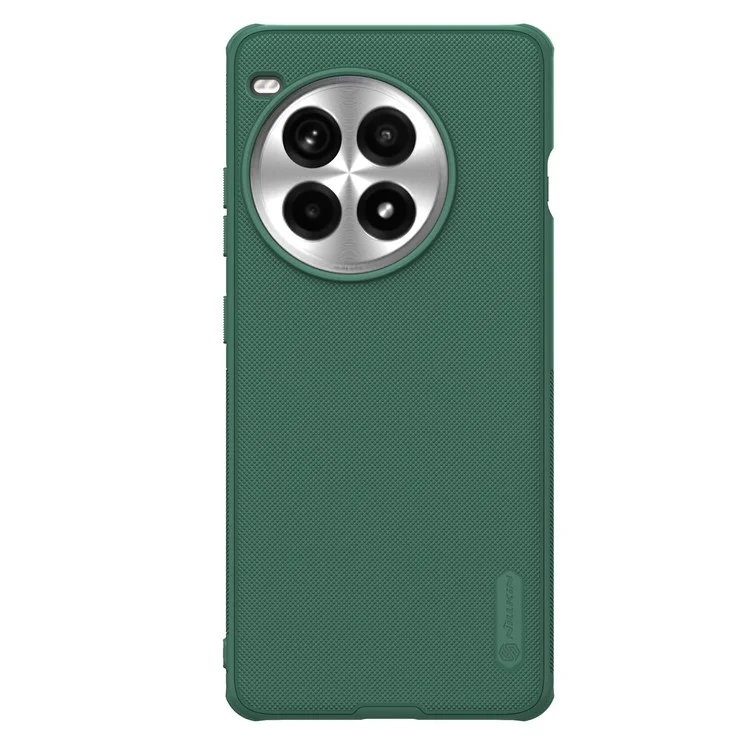 NILLKIN Super Frosted Shield Pro For OnePlus Ace 3 Pro 5G Case Matte PC+TPU Phone Cover - Green
