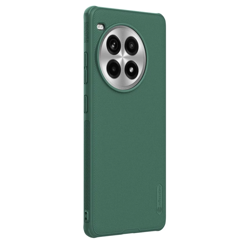 NILLKIN Super Frosted Shield Pro For OnePlus Ace 3 Pro 5G Case Matte PC+TPU Phone Cover - Green