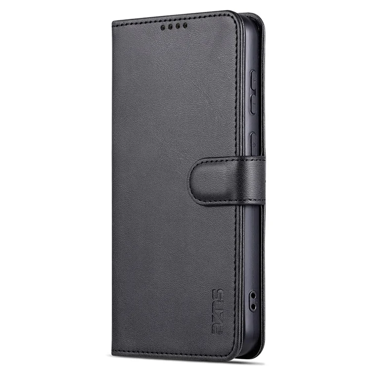 Coque pour Samsung Galaxy S24 FE AZNS en cuir PU - Noir