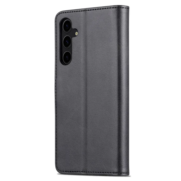 Coque pour Samsung Galaxy S24 FE AZNS en cuir PU - Noir