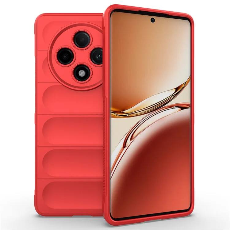 Per Oppo F27 Pro+ 5G Case Soft TPU Drop Resistant Phone Cover - Rosso