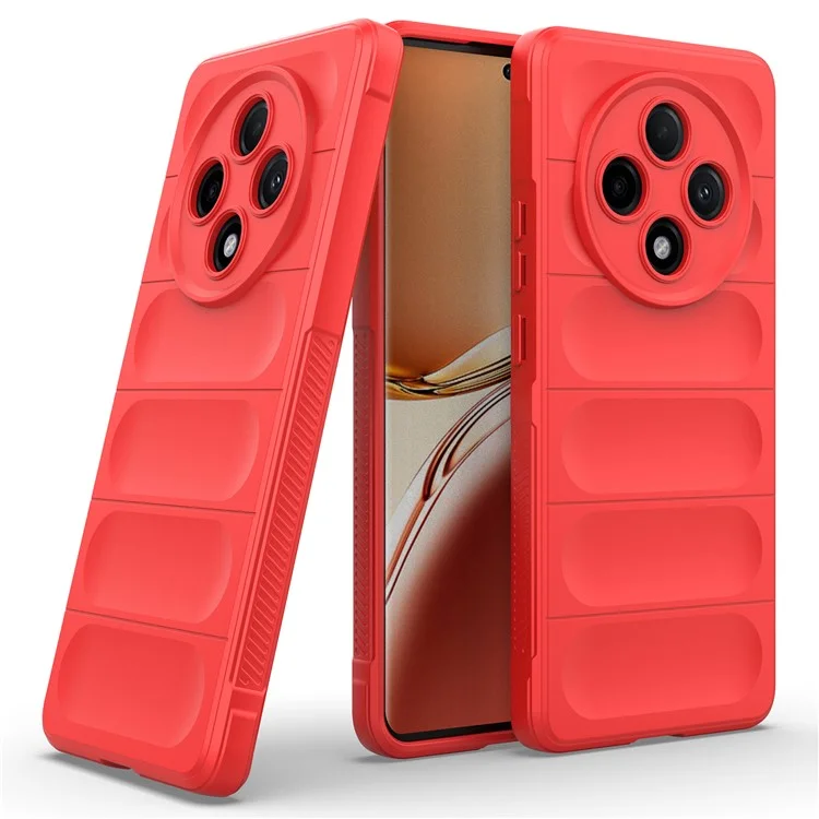 Per Oppo F27 Pro+ 5G Case Soft TPU Drop Resistant Phone Cover - Rosso